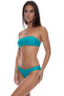 Luli Fama Luli Chic Seamless Wavy Ruched Back Bottom